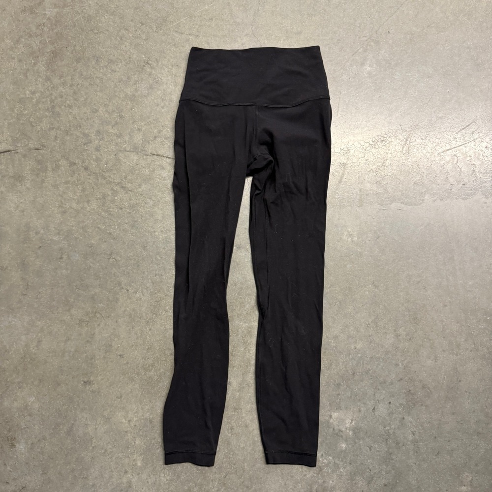 Lululemon Align High-Rise Pant 25 Black Nulu Yoga Leggings Size 4 LW5BEVS